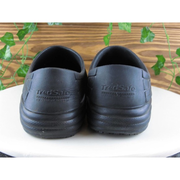 TredSafe Sz 9 Slip-On Black Synthetic Men‎ Slip On Medium (D, M) - Picture 7 of 11